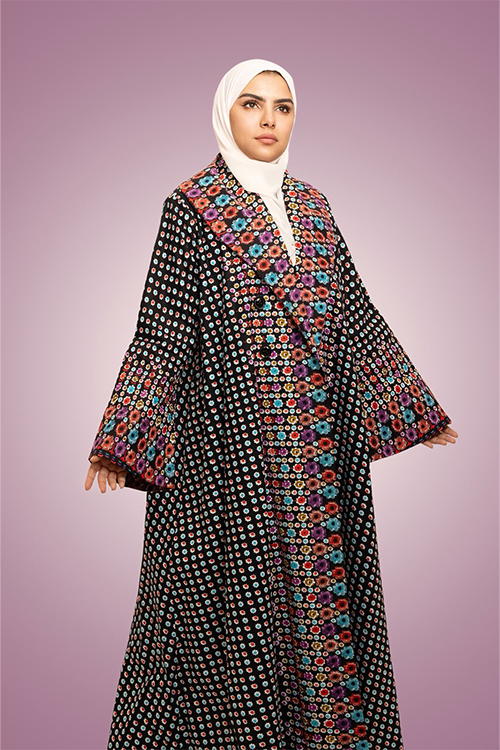 Artboard 10 Safiya Heritage Statement Abaya - Image 1