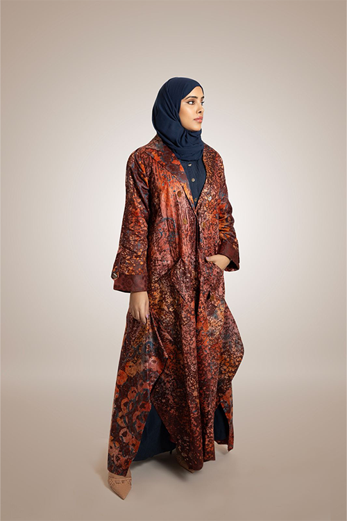 Artboard 4 Safiya Heritage Statement Kimono - Image 1