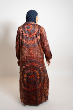 Heritage Mosaic Open Abaya - Image 2